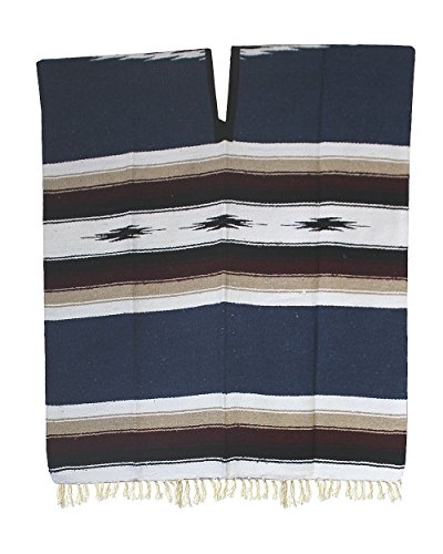 Image of Del Mex Mexican Diamond Woven Eastwood Poncho