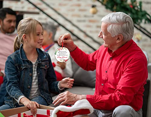 D4Dream Happy Retirement Christmas Ornament,3" Retirement Gifts For Women Men 2022,Retirement Christmas Ornament For For Women,Coworker,Teacher,Nurse Christmas Tree Retirement Party Decorations #TOP3