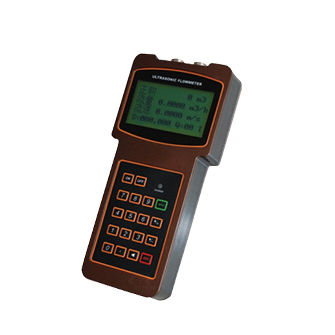 TR-DTI-100H-M1+L1 Portable Ultrasonic Flow Meter for Liquids DN50 ~ DN6000mm with M1 & L1 Transducer -30C~ 90C Sensor Oil Sewage Digital Transit-Time Flowmeter DTI Meter