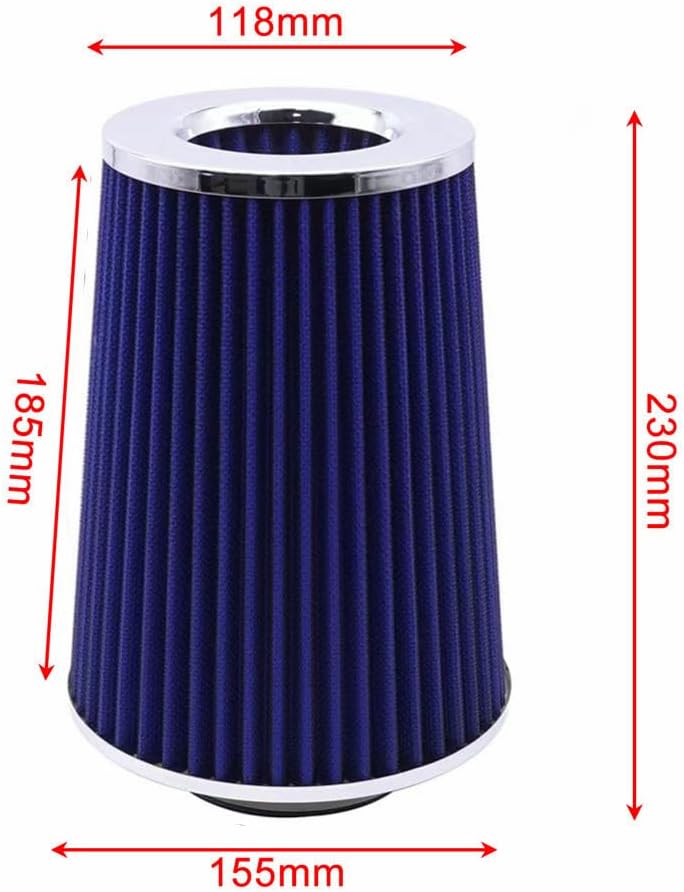 Filtro Sportivo PRORAM Cilindrico Diametro 120mm Imbocco 60mm