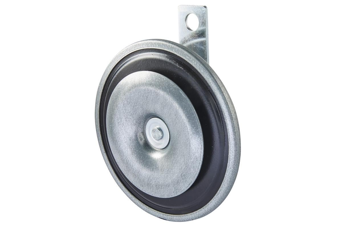 HELLA 3BA 002 768-001 Signal Horn - B36 - 80V - 116dB(A) - Frequency Range: 335Hz - Low Tone - Signal Horn - Housing Colour: Grey - Flat Plug-in Connector