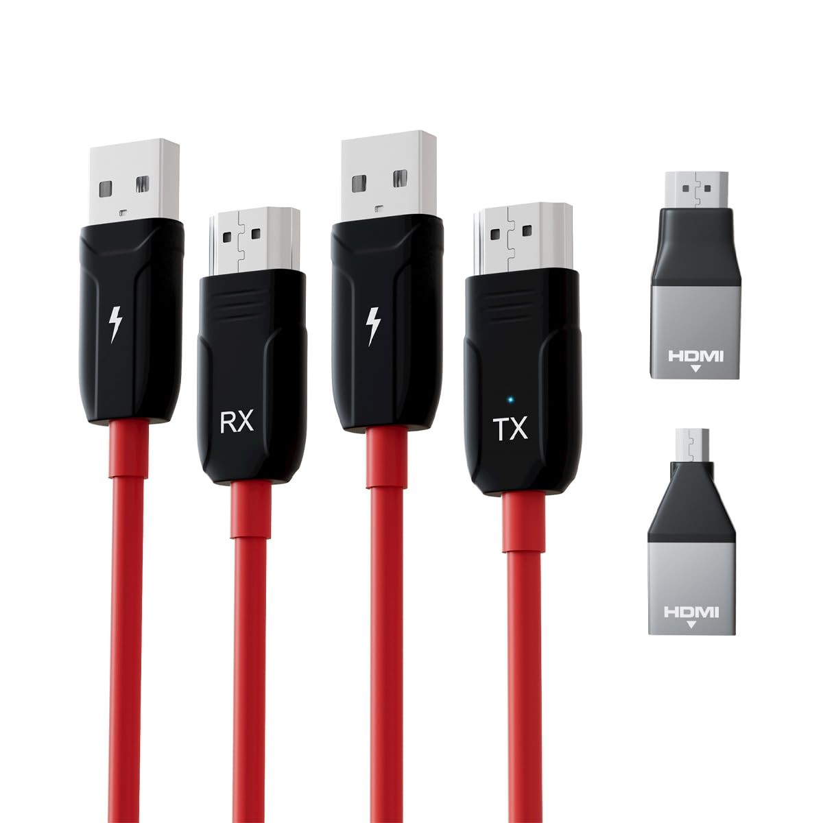 Trasmettitore e ricevitore HDMI wireless Extender HDMI wireless da 5 GHz Trasmissione video/audio a doppio schermo 1080P Adatto per vari dispositivi digitali