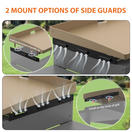 Protector magnético para parrilla Blackstone 36" acero miniatura 3