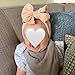 CÉLLOT 6 Pcs Baby Bows Headbands Nylon Hairbands Baby Girl Bows Hair Accessories for Newborn Infant Toddler Essentials (Earth Tone)