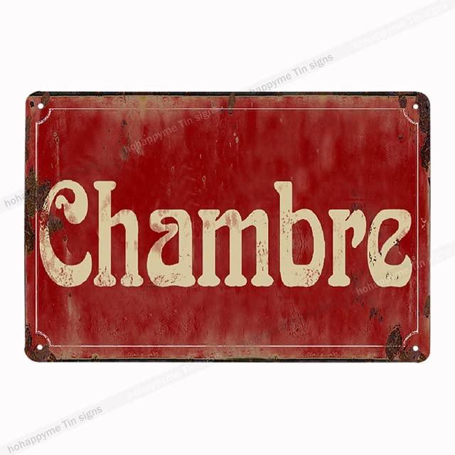 Cuisine, targa in metallo francese, stile vintage, stile vintage, 20 x 30 cm