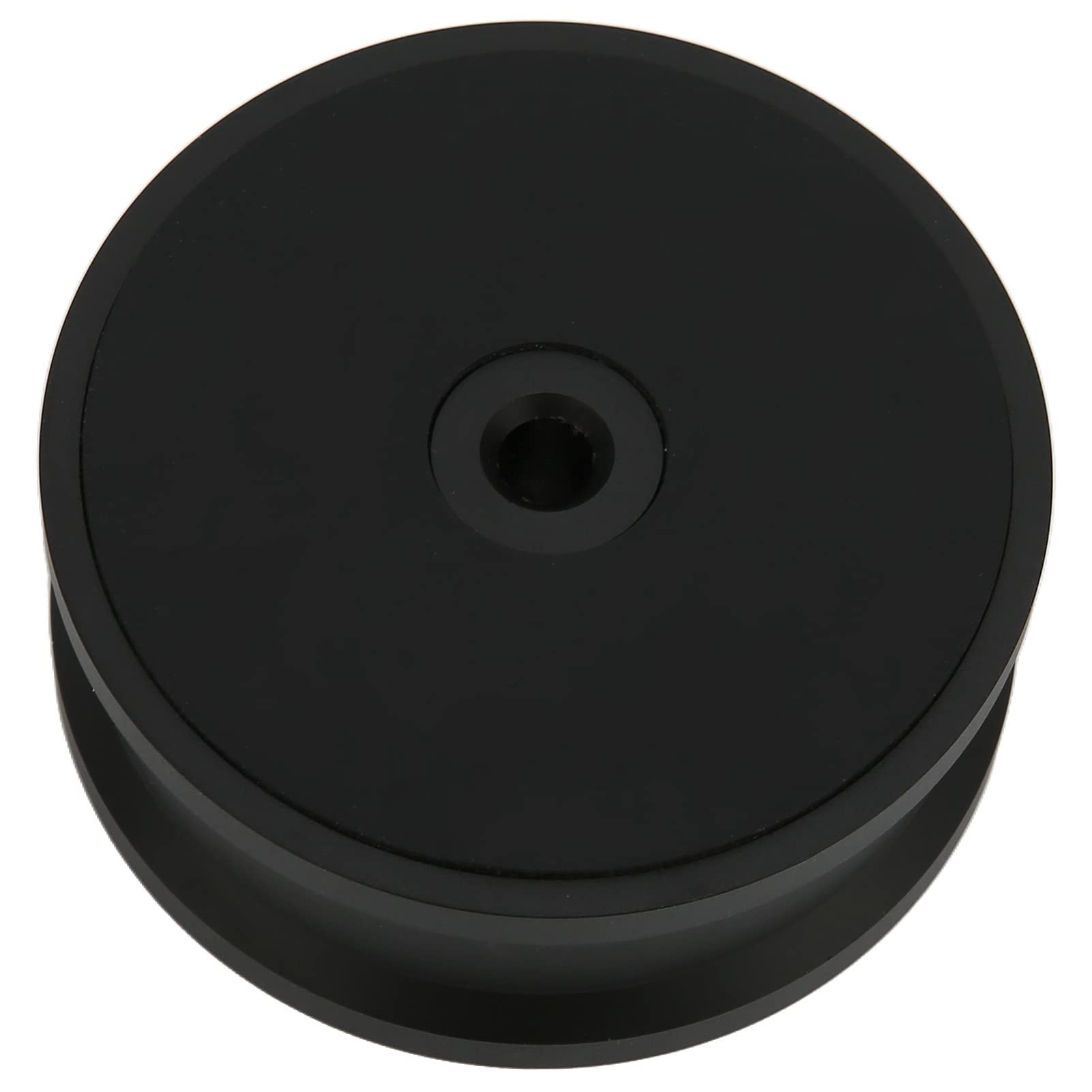 Morsetto per Giradischi, RT290 Stabilizzatore di Peso per Dischi, Vibrazione per Giradischi con Diametro del Foro del Mandrino di 7,28 Mm, per Lettori 50Hz 60Hz ((RT290B))