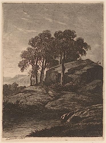 Toile Alexandre Calame Arbres SERENDIPITP art nature chez soi