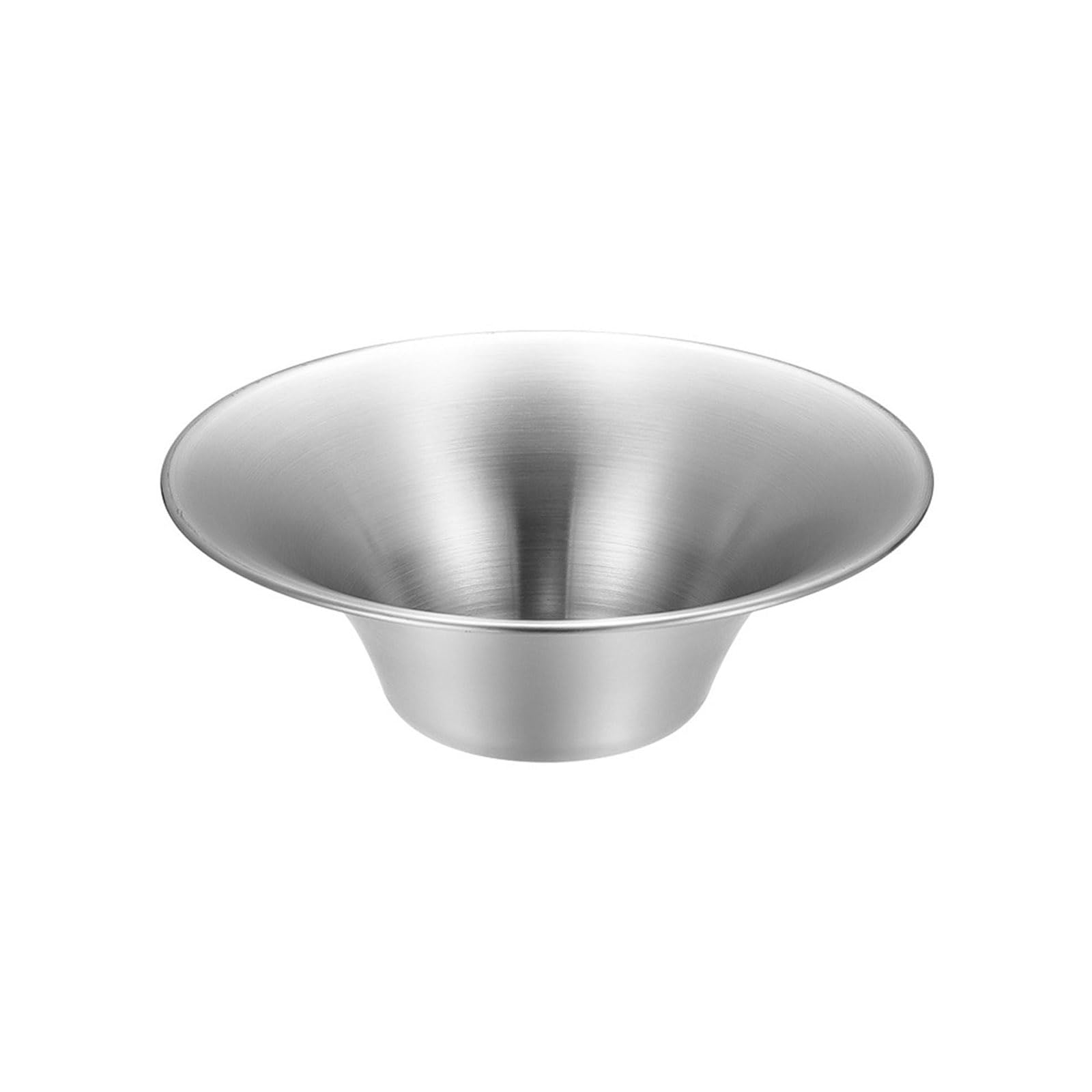 Buxuaaaa Stainless Steels Dessert Bowls Dessert Cups Soup Bowl Noodles Pots Fruit Tray Kitchen Serving Bowl for Restaurant Home Mixing Salad