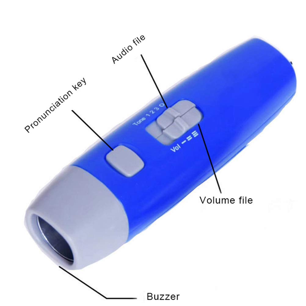 Fischietto Elettronico Hispox Con Torcia LED – Volume Regolabile, 3 Toni, Ricaricabile USB
