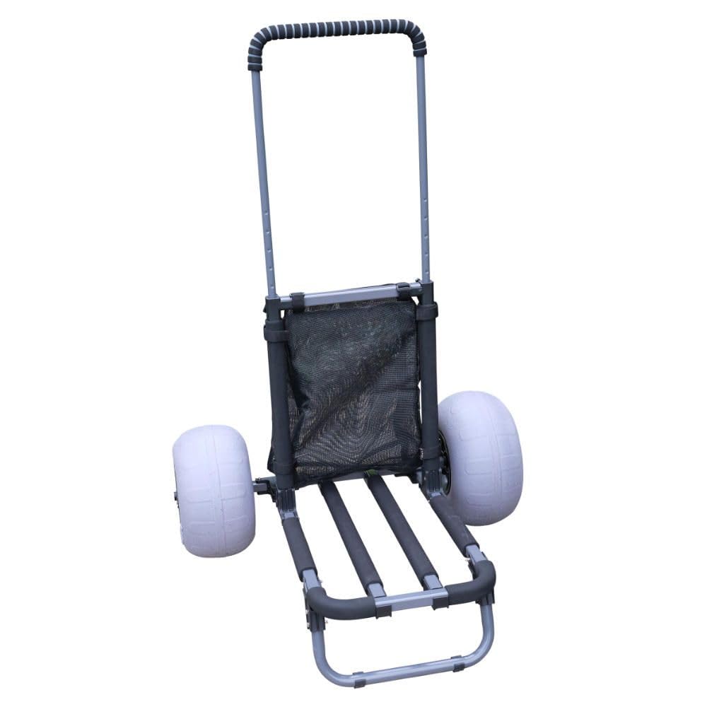 Tronixpro Silver Or Gray Troxixpro Deluxe Beach Sea Fishing Trolley Tldbt 82 X 84 X 120Cm