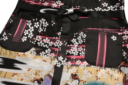 Women's Floral/Patterned Silky Kimono Robes Long Satin Bathrobes Sleepwear Loungewear4