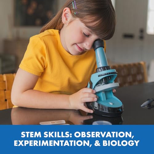 Microscope GeoSafari Learning Resources idéal pour les activités scientifiques à la maison