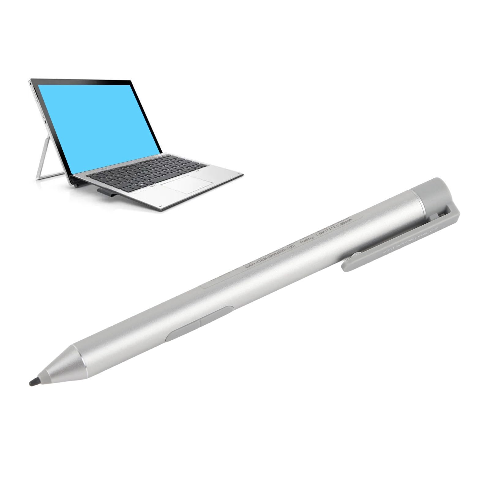 Active Pen para HP, Active Stylus para HP Elite X2 1013 G3 para HP EliteBook X360 G3 G4 para HP ProBook G1, Reemplazo Active Stylus Digital Pen, 2048 Niveles de Presión