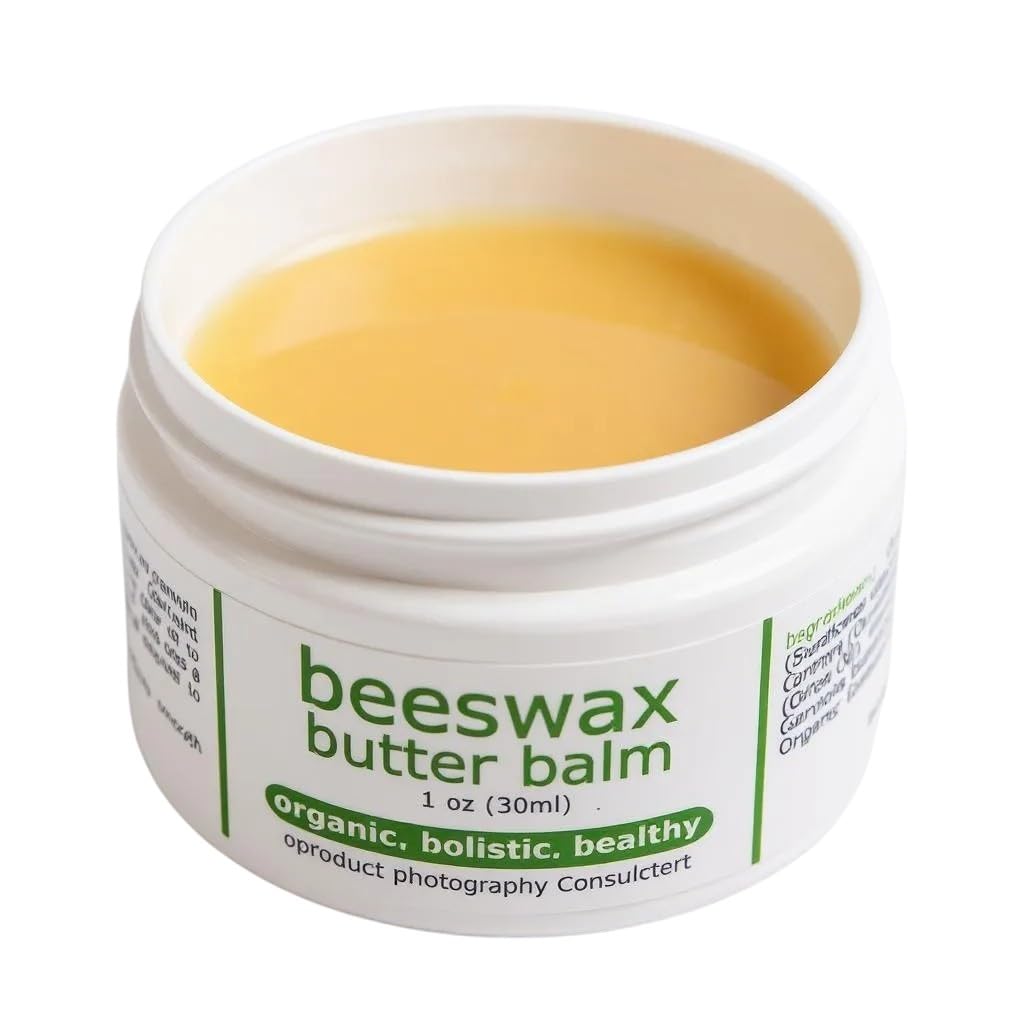 Made from Earth Beeswax Butter Balm: Organic, Holistic and Healthy, 1 oz