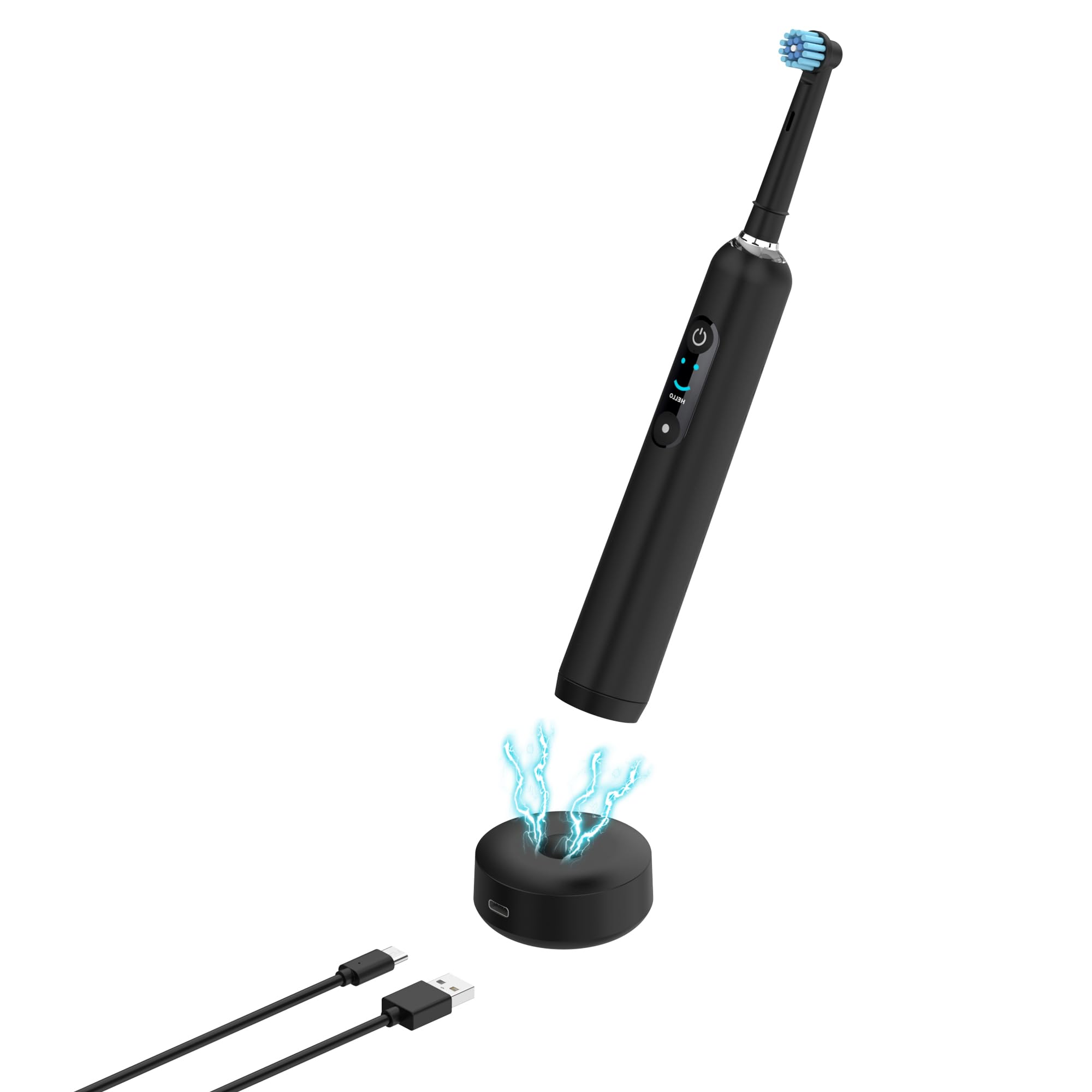 Amazon.co.jp: RuenTech 対応Oral-B iO10/9/8/7磁気充電器 黒
