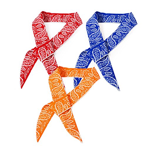 The Elixir Sports PGA Cooling Bandana Cool Scarf Neck Wrap for Running Fishing