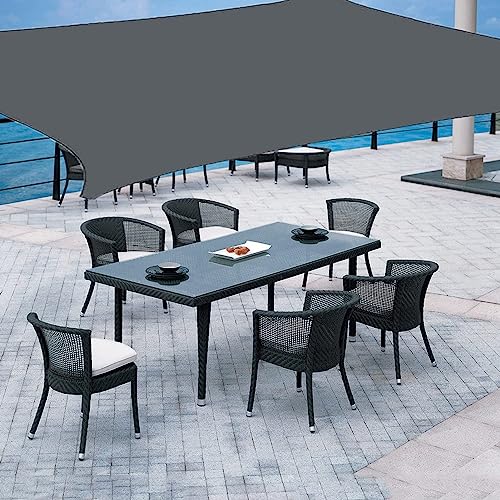 Voile d'ombrage anti-UV imperméable protégeant à 98% votre grand espace - 3