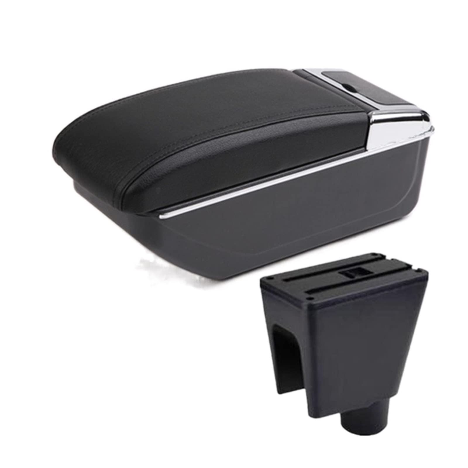 Baiqimv For Chevrolet For Spark III 2011 2012 For Aveo T200 Car Armrest Box Accessories Interior Storage Box(B2 NO USB)