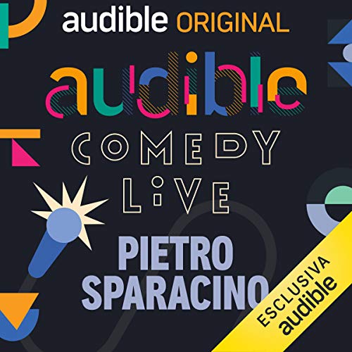 Diseño de la portada del título Audible Comedy LIVE #10