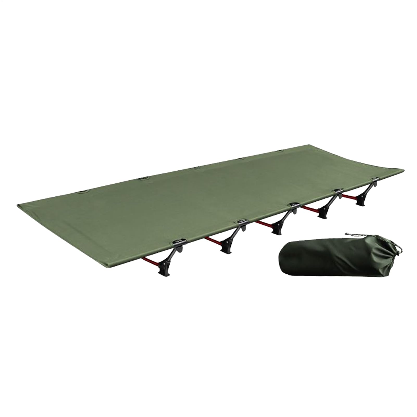 Campingbett Tragfähige | Faltbares Schlafbett Für Kompakte Und Platzsparende Campingausstattung Für Camping, , Wandern, Outdoor, Trekking, Wandern,