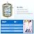 Ryamen Heavy Duty Shower Filter, Shower Water Filter, 99% REMOVAL Shower Head Filter for Hard Water, Heavy Metals, Chlorine (1 Cartridge, Silver)