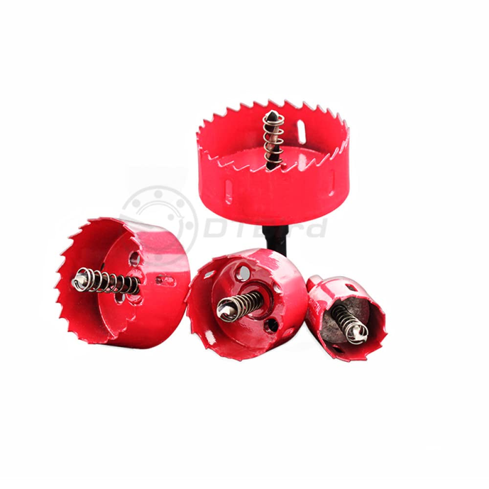 Bimetalowa piła otworowa, 15-200mm M42 Bi-Metalowe Otwornice Do Drewna Do Obróbki Drewna DIY Wiertła Do Drewna Otwieracz Do Drewna Gipsu Tworzyw Sztucznych Wiertła(100mm)