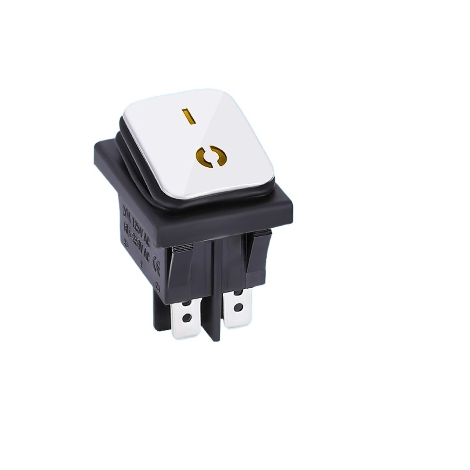 Interrupteur KCD4 250V haut de gamme en acier inoxydable interrupteur étanche marin 4 broches