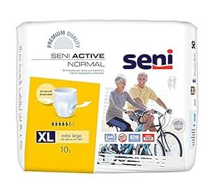 SENI ACTIVE NORMAL BREATHABLE PULL-UPS EXTRA LARGE (PACK OF 4) 40 PIECES