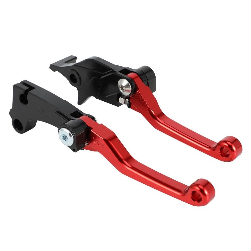 Dźwignie zbiornika głównego cylindra hamulcowego d akcesoria motocyklowe dźwignia sprzęgła hamulca / pasuje do Hawk 250 Hawk250 6061 Aluminium Dirt Pit Bike Motocross Mot Brake Lever