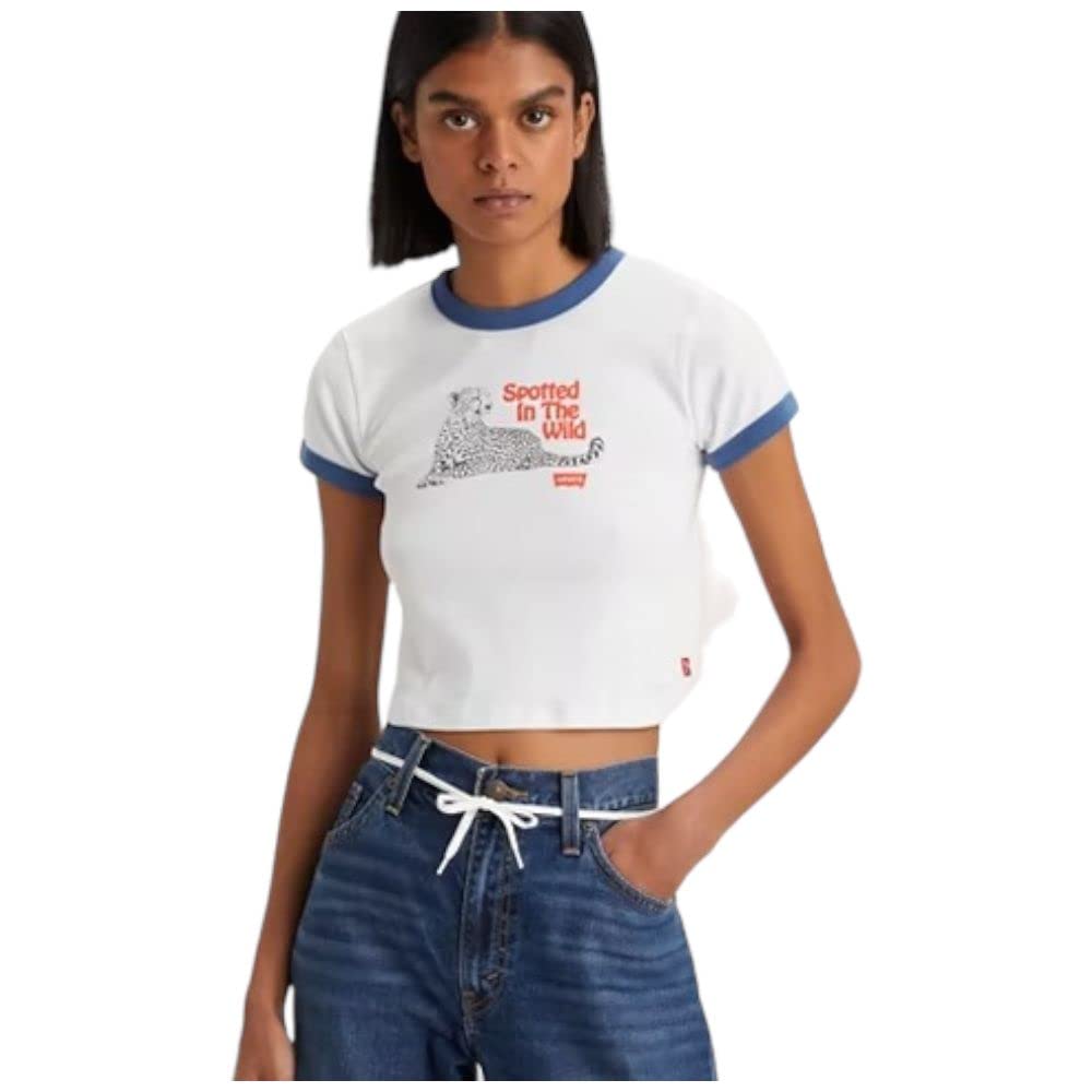 Levi's Graphic Ringer Mini Camiseta Mujer