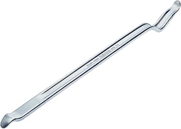 Izelta  6360260600 Crowbar, Chrome, 600 mm, Curled End