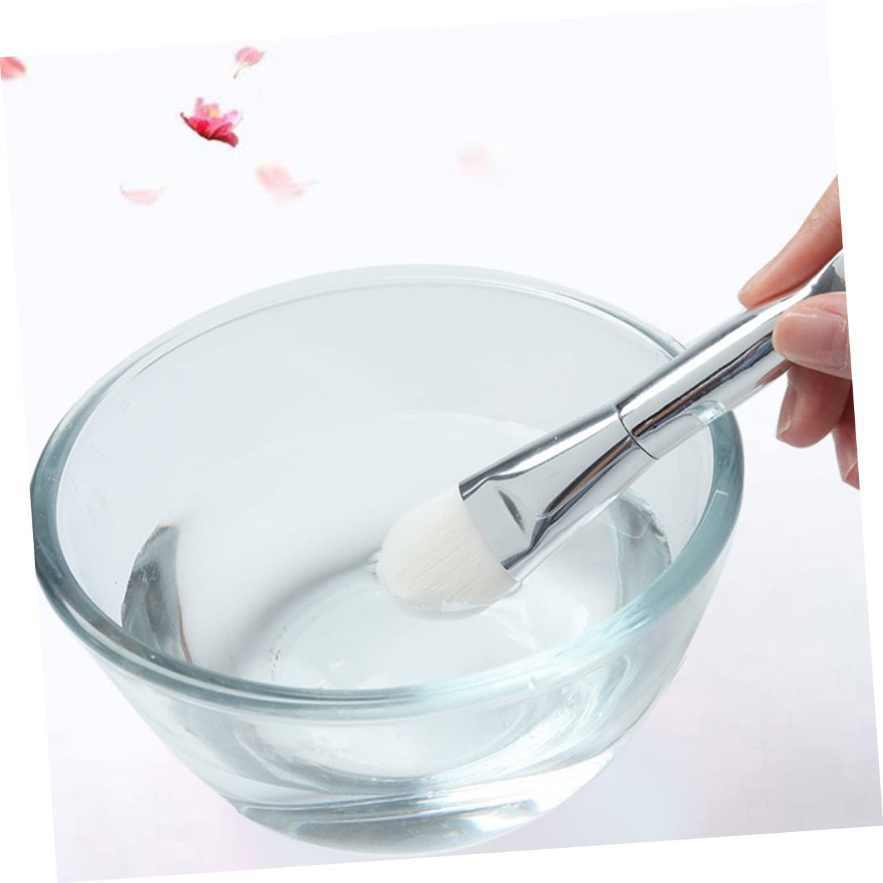 FOMIYES 3pcs Silicone Facial Mask Brush Dual Head Makeup Applicators for Stirring Lightweight Portable Face Care Tools for DIY Beauty Treatments