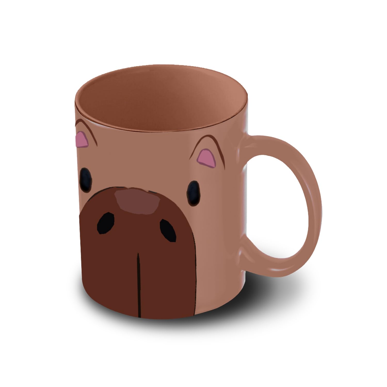 Oh My Pop Capybara-Mug, Brown