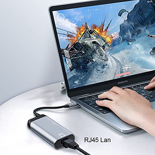 NFHK - Adattatore per cavo di rete LAN Gigabit Ethernet da USB