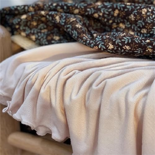 Cute Shirts for Girls Ruffle Tops Baby Plain Long Sleeve Thermal Tshirts Soft Cotton Fall Winter Pullover Tee4