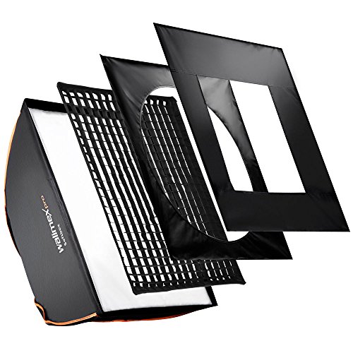 Walimex Pro Softbox PLUS Orange Line 80x120 cm für Aurora/Bowens