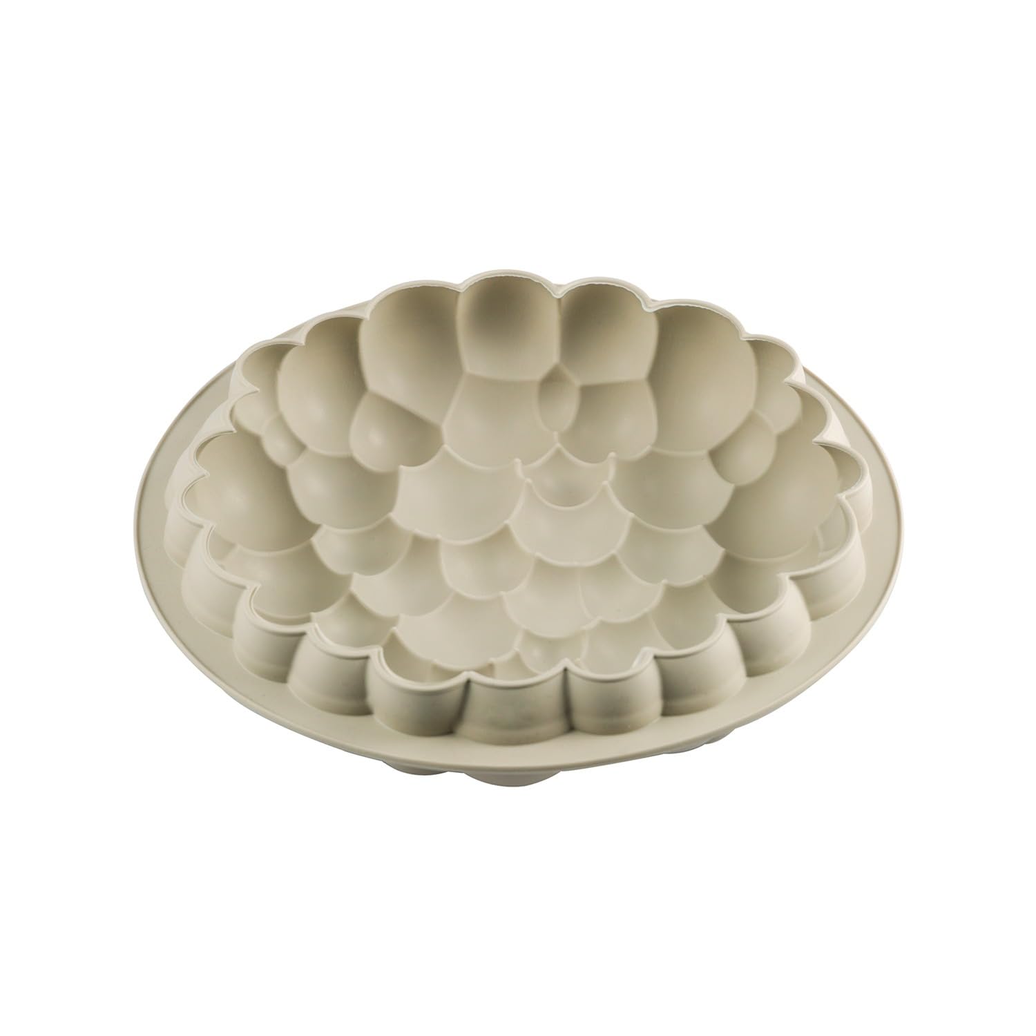 Silikomart Grey | Silicone Cake Mould Modern Bolle, Non-Stick, Pack Of 1 Cake Mould, 3D Design, Ø 220 H 55 Mm, Volume 1600 Ml, Made In Italy,