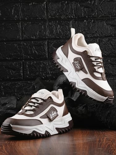 Image of KNOOS Mesh Casual Sneakers Walking Walking Shoes for Women and Girls