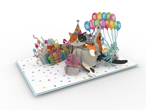 PALOX CRAFTS 3D|bvAbvo[Xf[J[h LADAMtgt ? ʔL̃O[eBOJ[h JbvP[L&p[eB[nbgt ? qLD̂߂̃o[Xf[J[h ? t ? 6C`x8C`