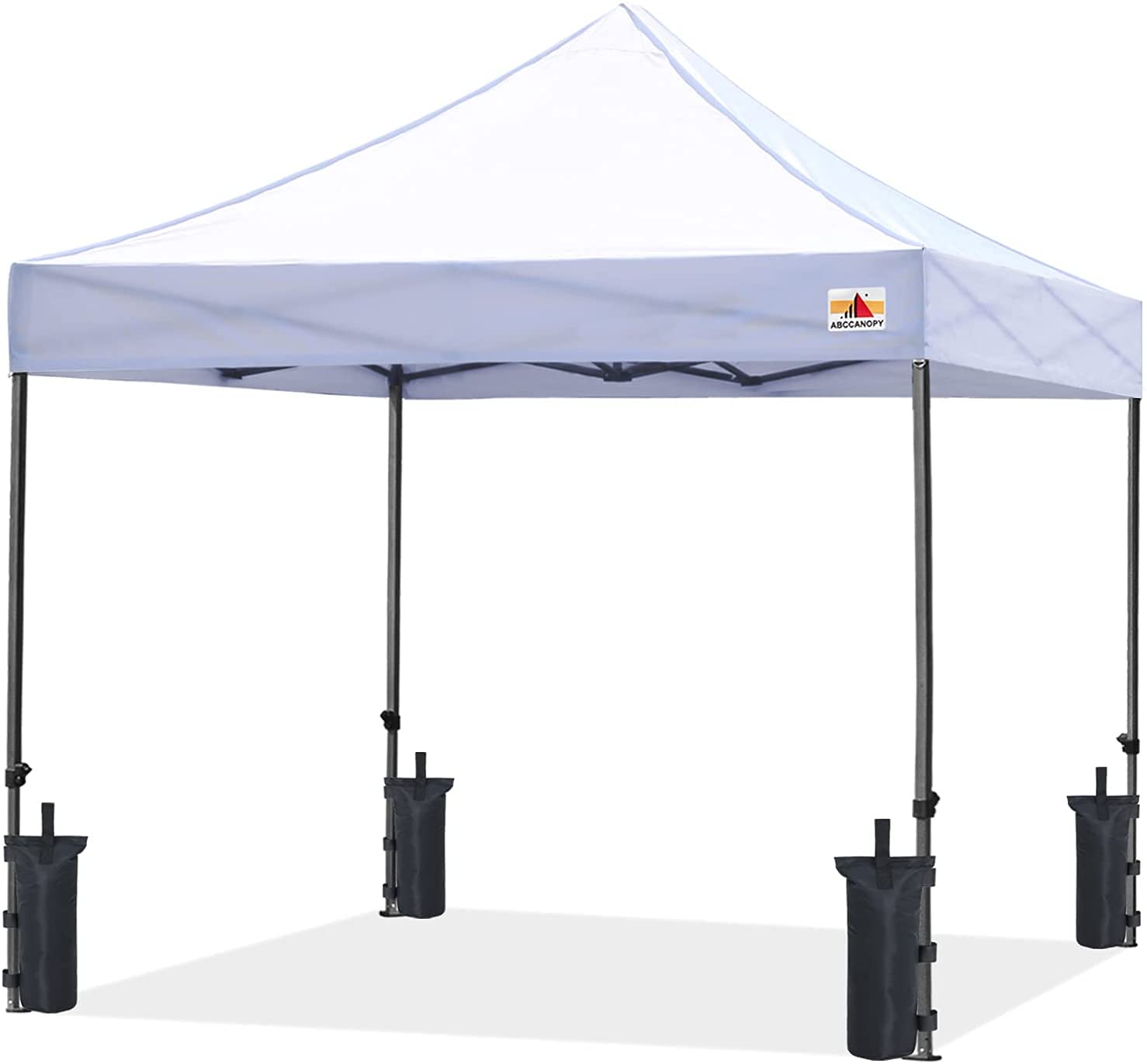 ABCCANOPY - Juego de 4 Pesas para toldo, Bolsas de Arena para Tienda de campaña, Bolsas de Peso para cenador al Aire Libre, trampolín, pérgola (sin Arena)