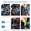 YNZDRWA 80Pcs Standard Fuse Kit, Upgraded Car Fuses Assortment Kit - Standard Size(3A/5A/7.5A/10A/15A/20A/25A/30A/35A/40A), Fuses Automotive kit for Cars, Trucks, Motorcycle, Camper, SUV #5