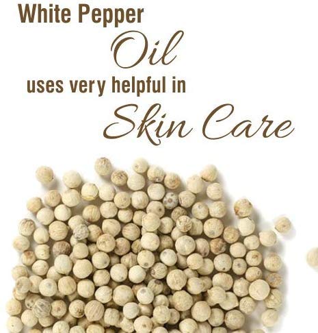 Image of Salvia White Pepper Oil (Piper Nigrum) 100% Pure & Natural With Dropper 50Ml