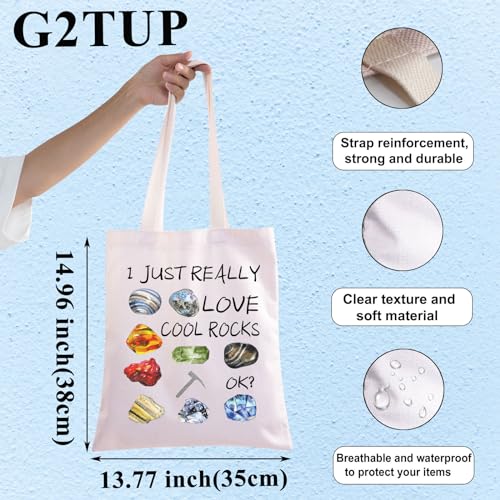 Bolso Tote para amantes de la geología miniatura 4