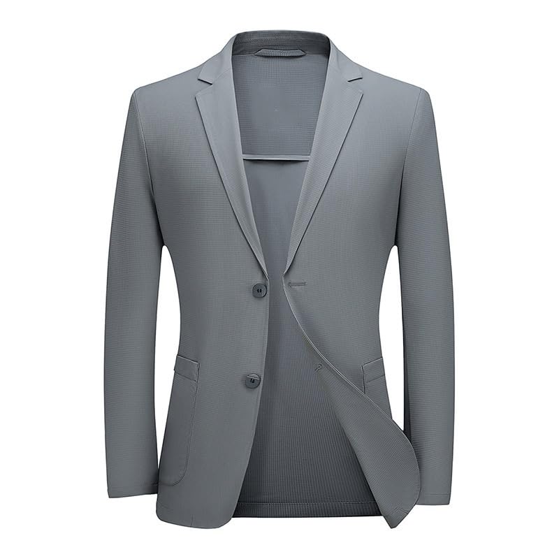 Casual Blazers for Men Mens Blazers Two Button Casual Suit Jackets Stretch Knit Sport Coat Western Sport Coats for Men