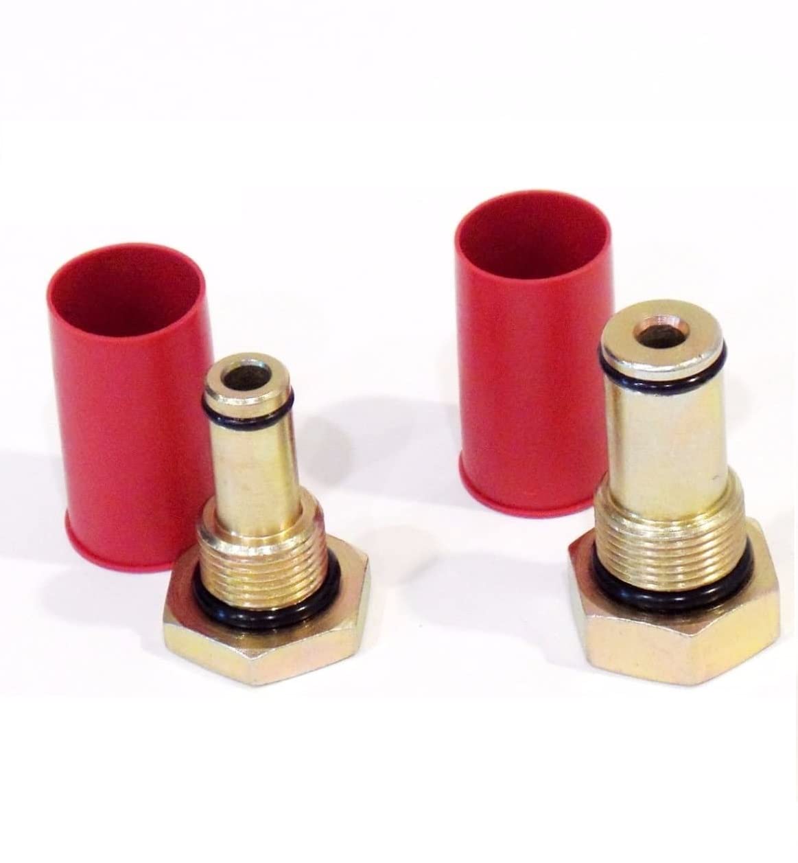 ISUMO 2 Pieces 6.0L & 7.3L Fits: Ford Powerstroke Diesel High Pressure Oil Pump IPR Valve Air Test Fitting Tool Kit