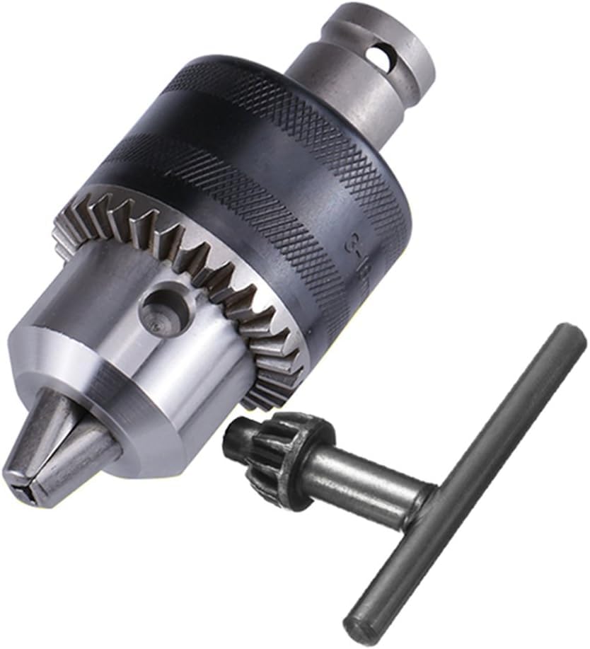 Up to Date Products & Tools 1.5-13mm Capacity Key Drill Chuck for Air Impact Wrench Converter Conversion Tool | 1/2 Inch Socket Square Female Adapter | 1/2-20 UNF Mount By Mr. DIY Crafts (B0CZHNKZLQ) Amazon Price History, Amazon Price Tracker