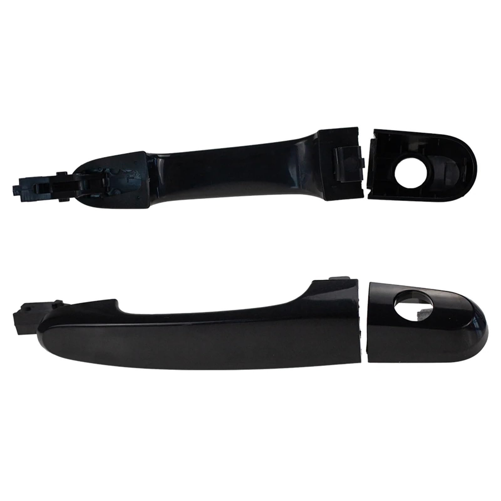 OUVECR for Kia for Sportage 2005-2010 Exterior Door Handles Front Rear Left Right 82651-1F000 82661-1F000 Car Outer Door Handle(Front Left)