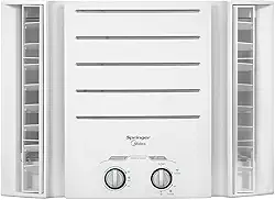 Ar Condicionado Janela Springer Midea 7500 BTU/h Quente e Frio Mecânico QQK075BB - 220 Volts