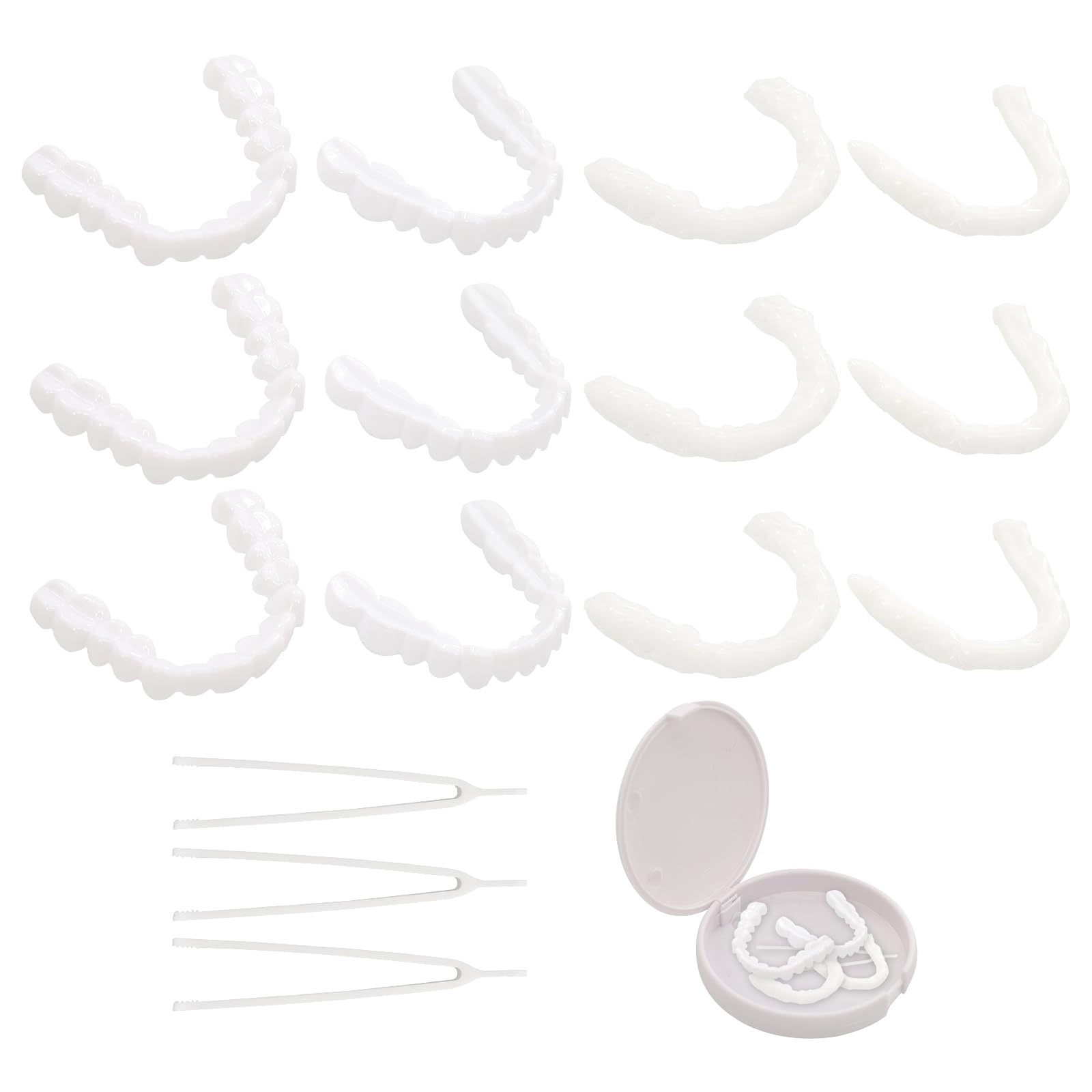 トライアルセット・サンプル smile Amazon.com : 3 Sets Veneers Teeth - Easy to Use, Natural Look