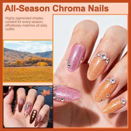 50% Off Lavender Violets 30pc Gel Nail Polish Set with 27 Colors